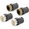 Karcher 4 Piece Power Brush Set for SC and SG Steam Cleaners 