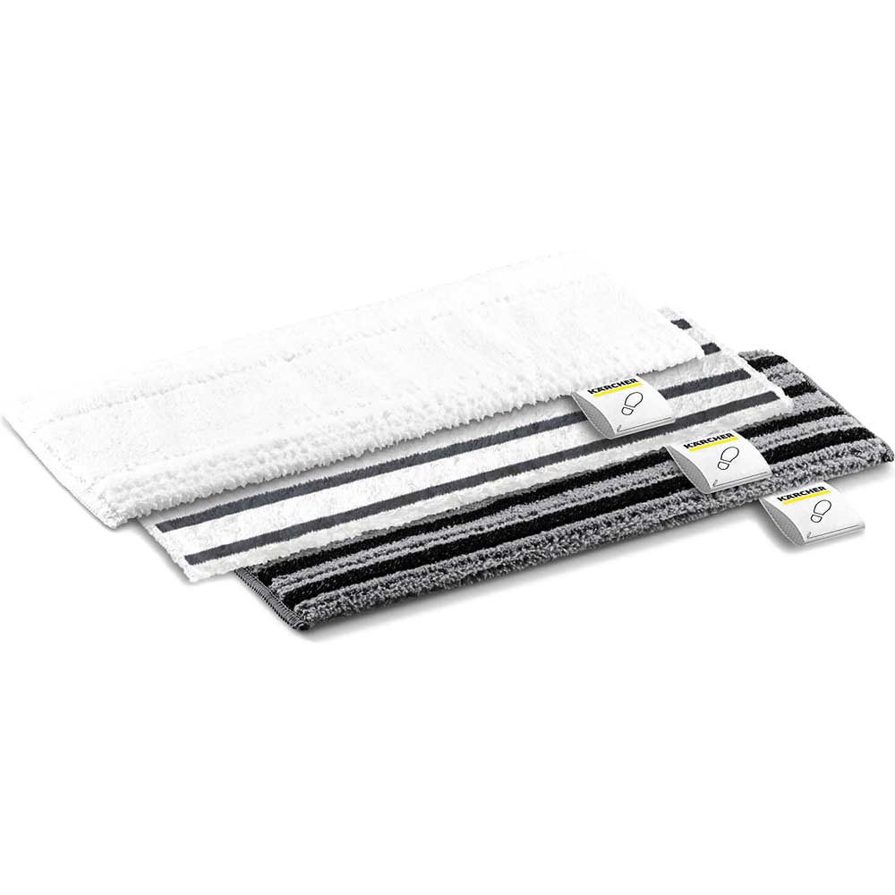 Karcher 3 Piece Allrounder Floor Cloth Set for SC Easyfix Steam Cleaners