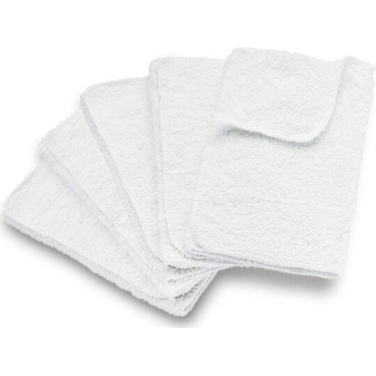 Karcher Wide Terry Floor Cloths for SC Steam Cleaners Pack of 5