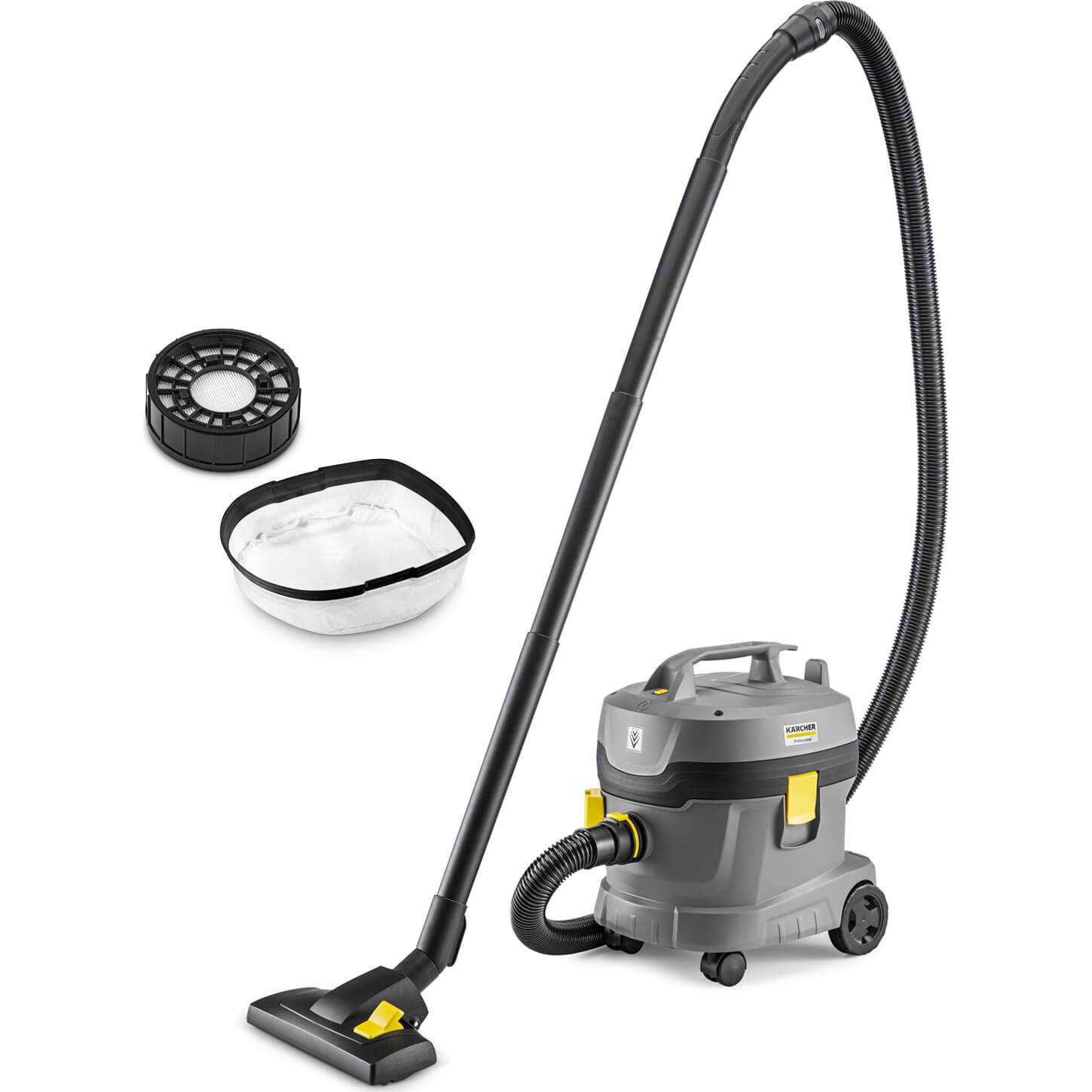 Karcher T 11/1 Classic Tub Vacuum Cleaner with HEPA Filter Set 11L