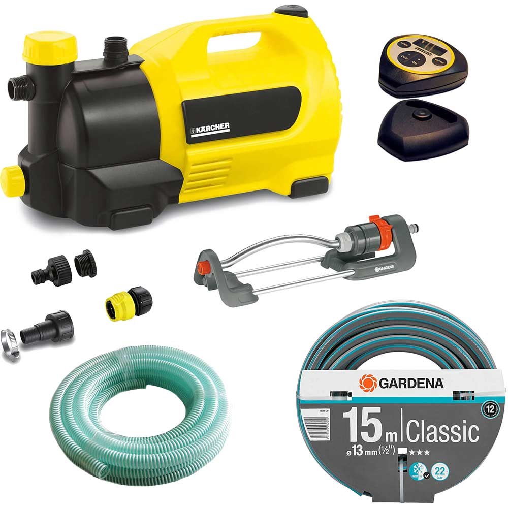 Karcher Gp 50 Mc Surface Water Pump With Garden Hose And