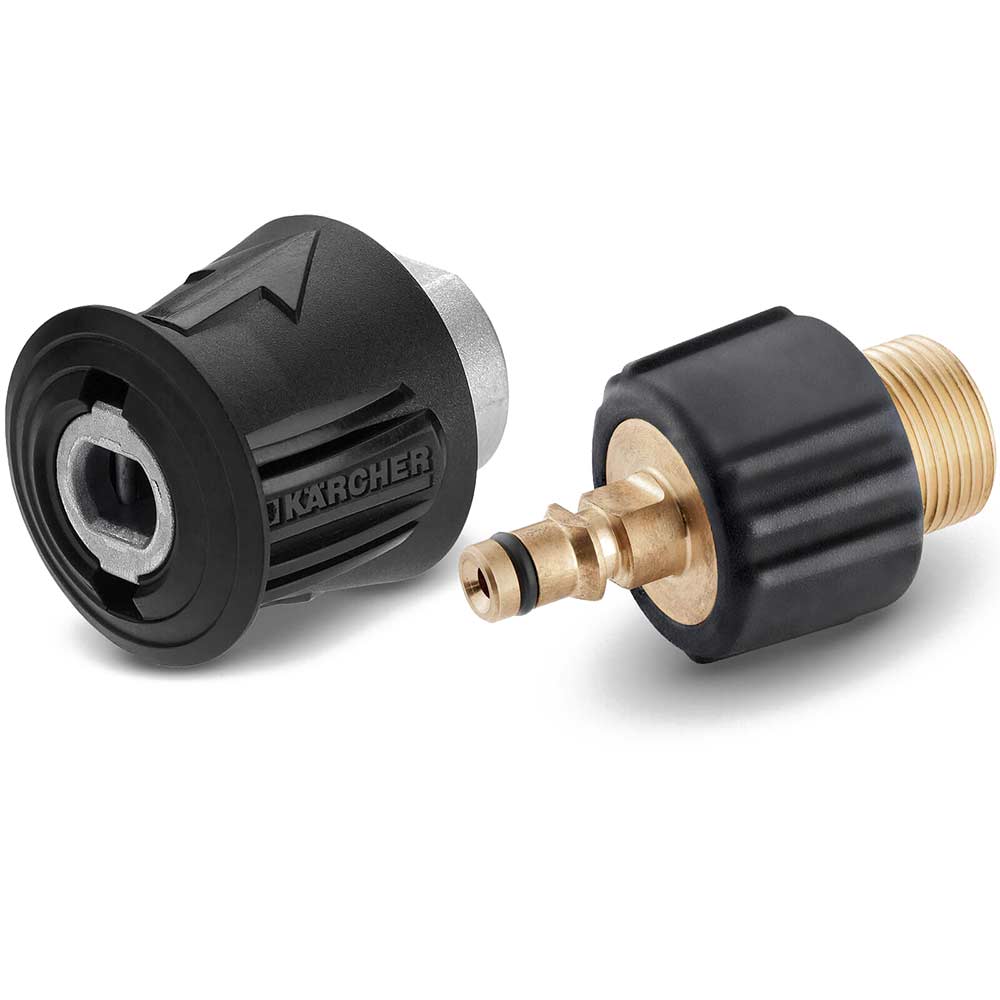 Image of Karcher Quick Connect Adaptor for Older Screw Type HD and XPERT Pressure Washers (Not Easy!Lock)