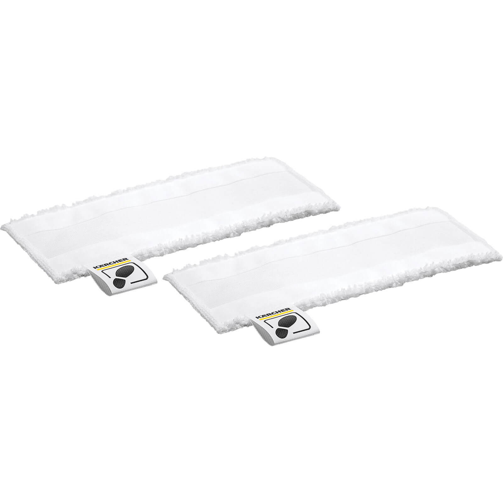 Image of Karcher Floor Tool Microfibre Cloths for SC EASYFIX Steam Cleaners Pack of 2