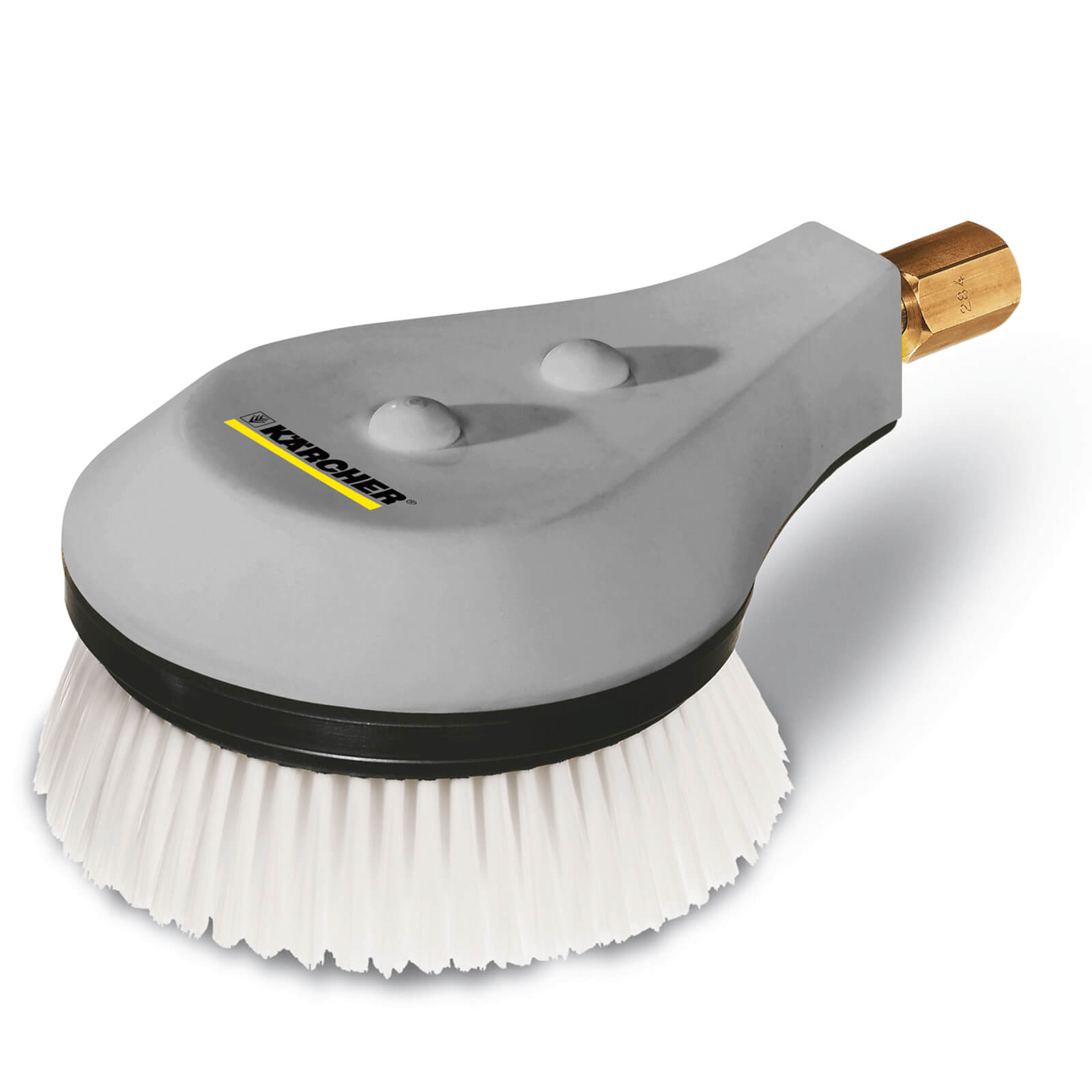 Image of Karcher Rotary Nylon Wash Brush for HD and XPERT Pressure Washers (Easy!Lock)