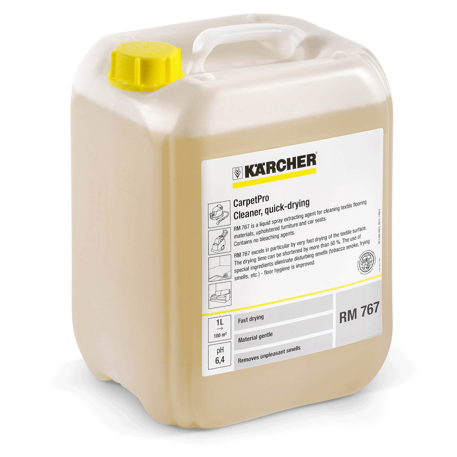 Photos - Other household chemicals Karcher RM 767 CarpetPro Quick Drying Carpet Cleaner 10l 