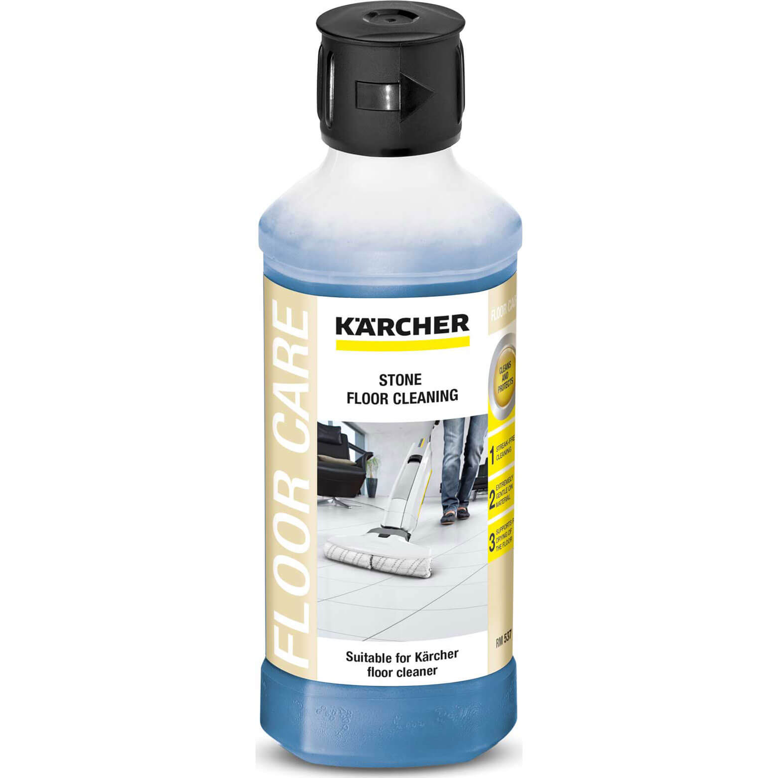 Image of Karcher RM 537 Stone Flooring Detergent for FC 5 Floor Cleaners 0.5l