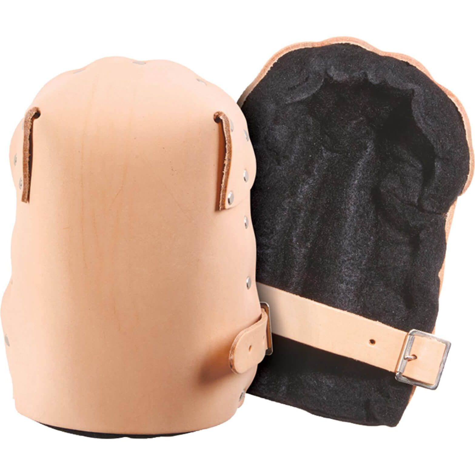 Image of Kunys Heavy Duty Leather Thick Felt Knee Pads