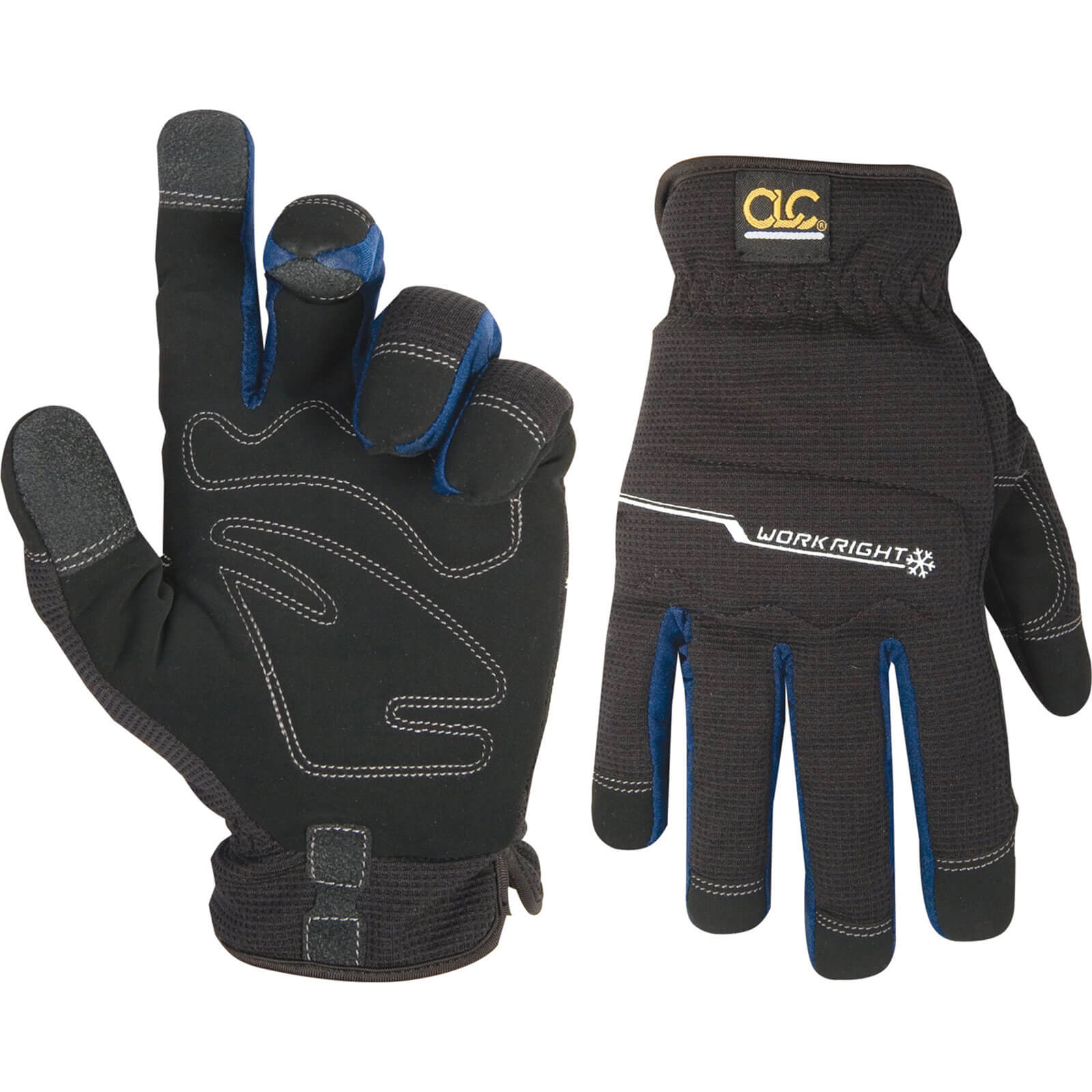 Image of Kunys Flex Grip Workright Lined Winter Gloves Black XL