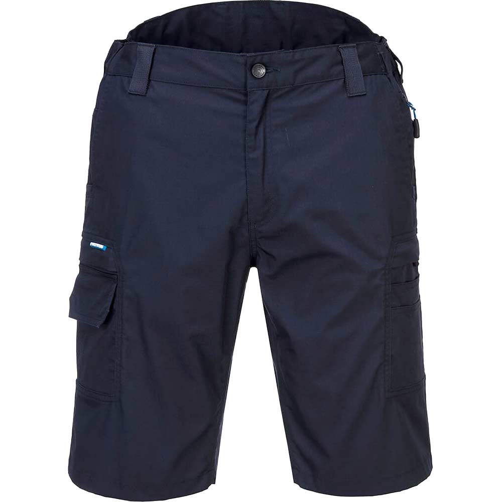 Portwest Ripstop Cargo Work Shorts Dark Navy 38