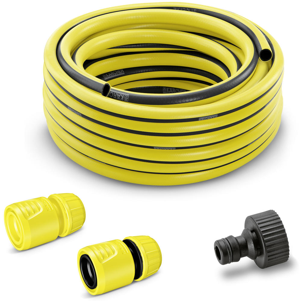 Karcher Pressure Washer Hose Connection Kit 3/4" / 19mm 10m Yellow & Black