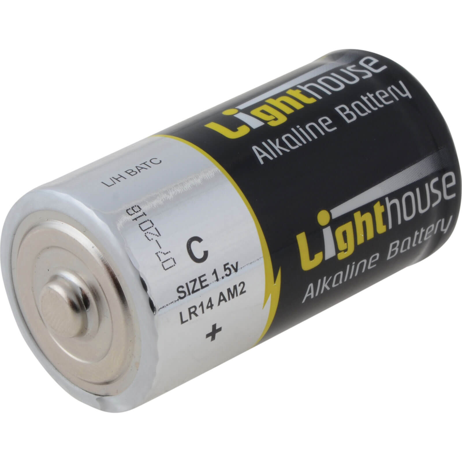 Image of Lighthouse LR14 Extra Long Life C Alkaline Batteries Pack of 2
