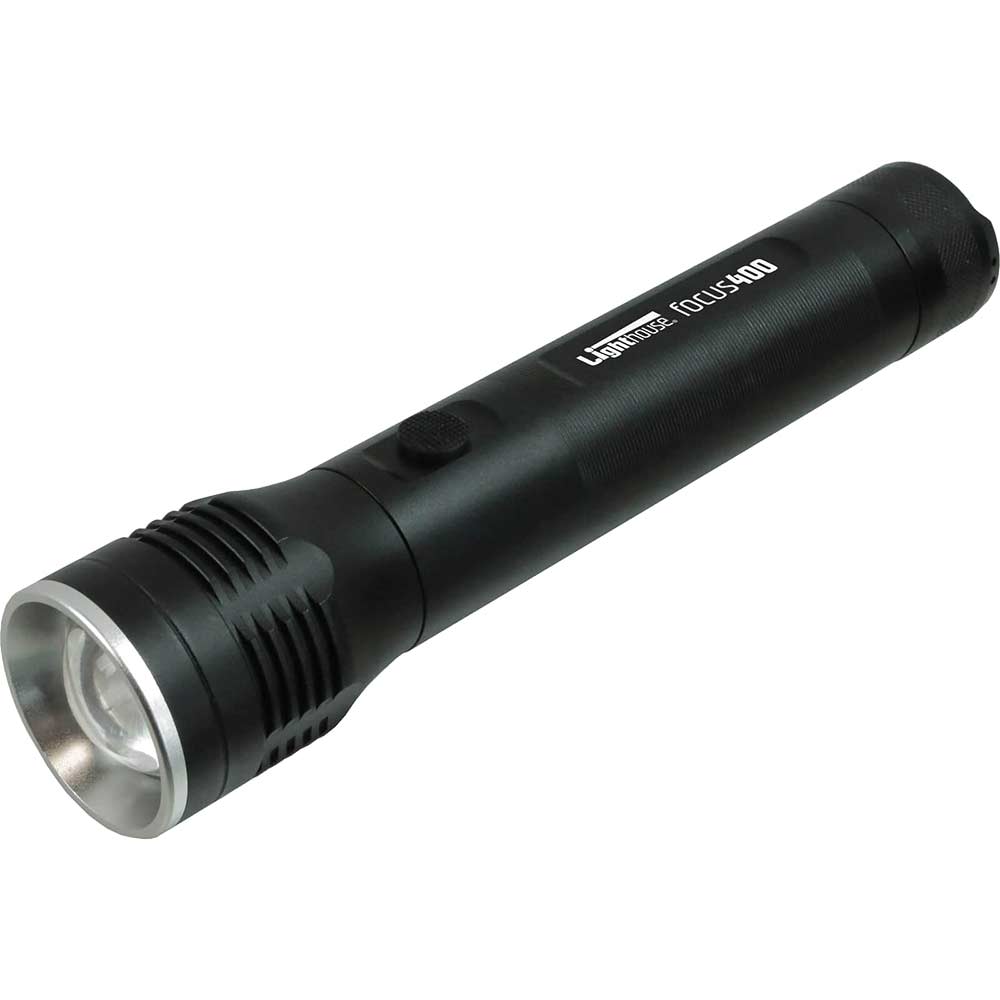 Image of Lighthouse Focus 400 Elite High Performance 400 Lumens LED Torch Black