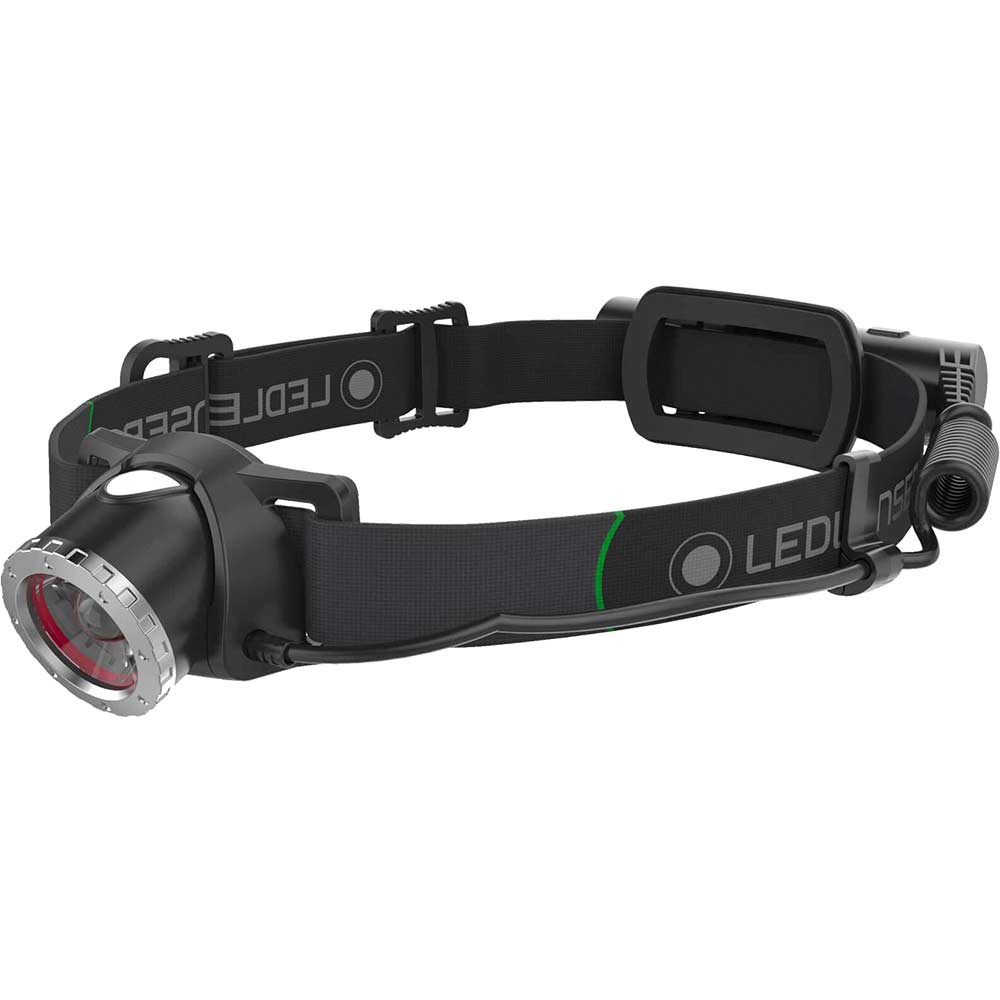 Image of LED Lenser MH10 Rechargeable LED Head Torch Black