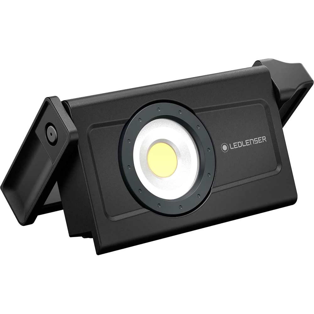 LED Lenser iF4R Rechargeable LED Flood Light and Powerbank