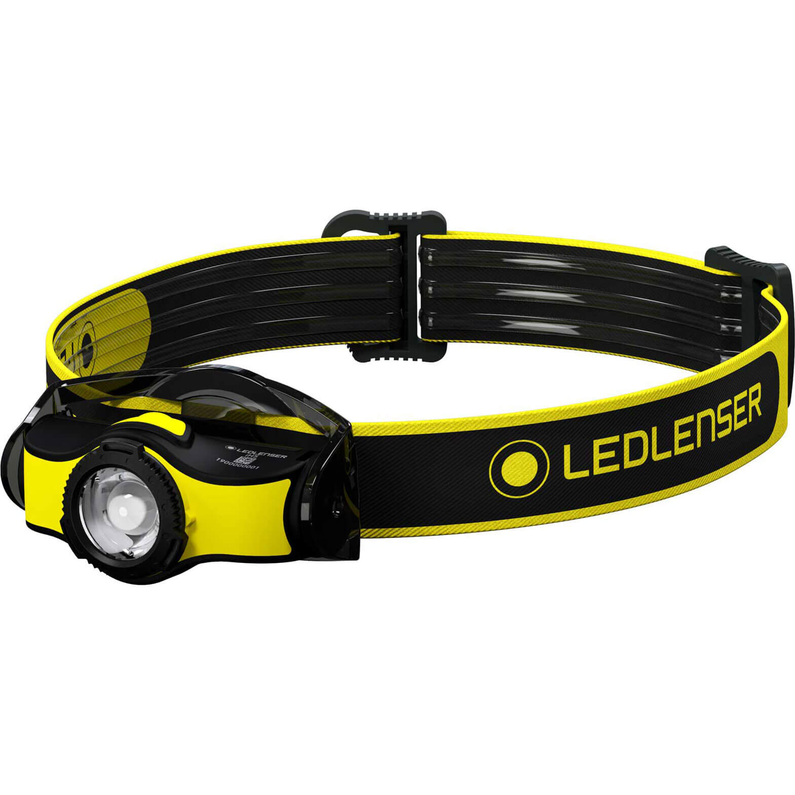 Image of LED Lenser iH5 Industrial LED Head Torch Black & Yellow