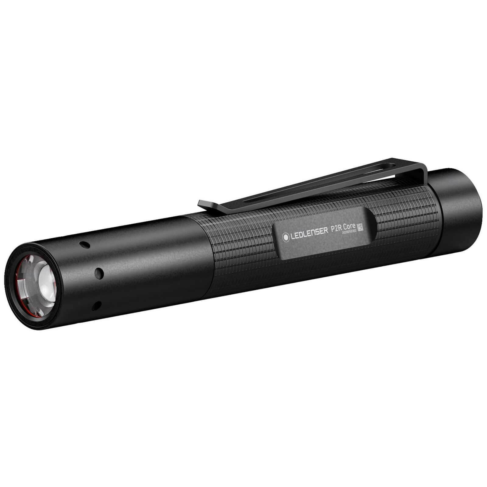 Image of LED Lenser P2R CORE Rechargeable LED Torch Black
