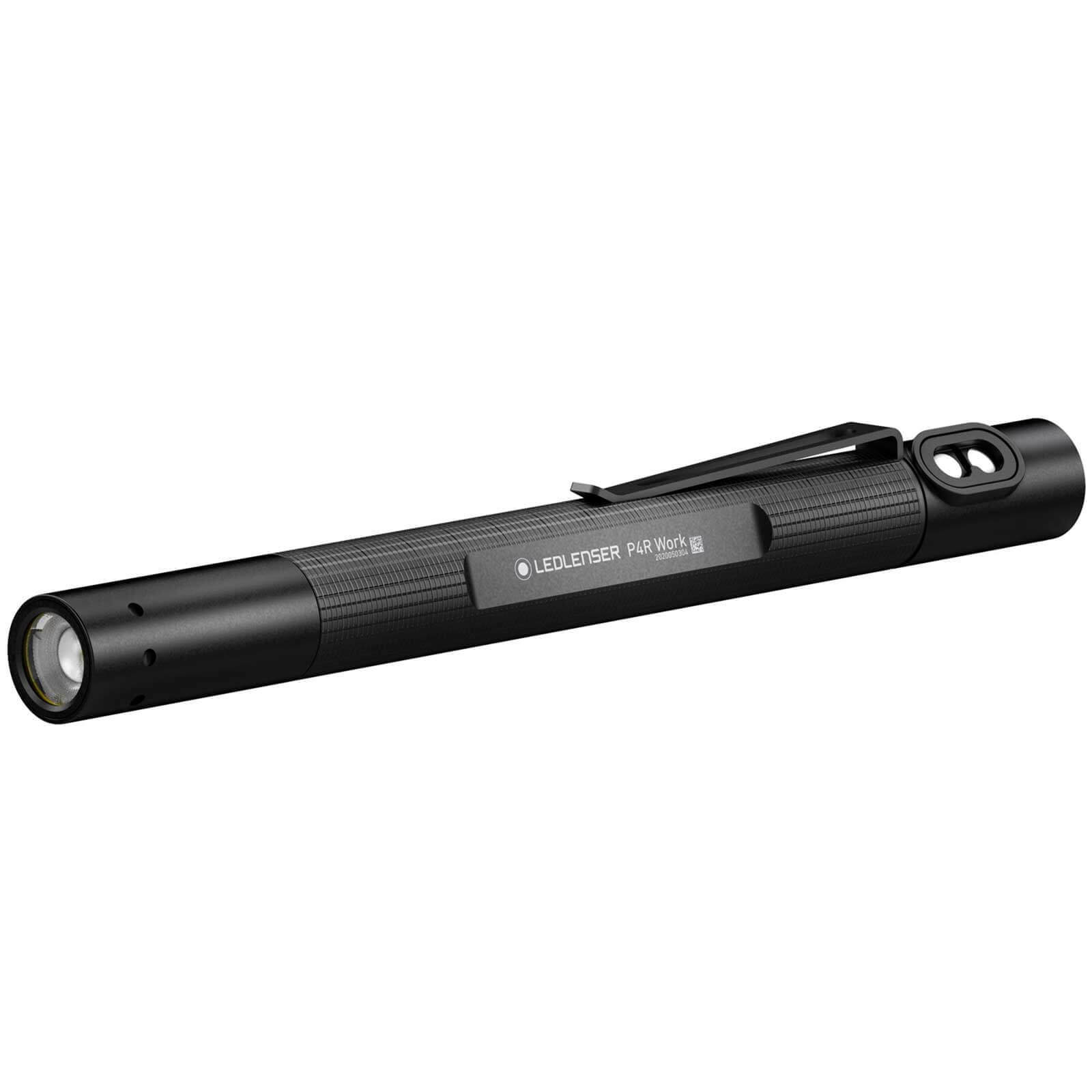 Image of LED Lenser P4R WORK Rechargeable LED Torch Black