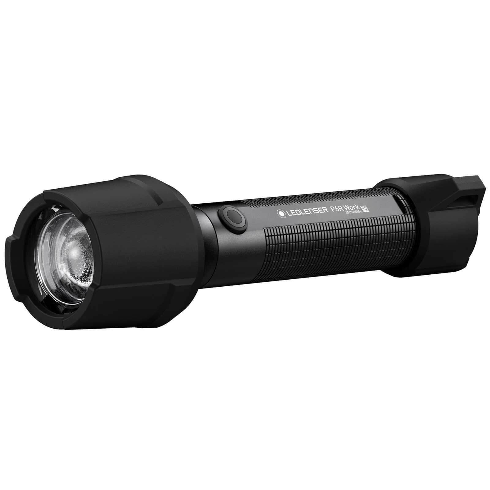 Image of LED Lenser P6R WORK Rechargeable LED Torch Black