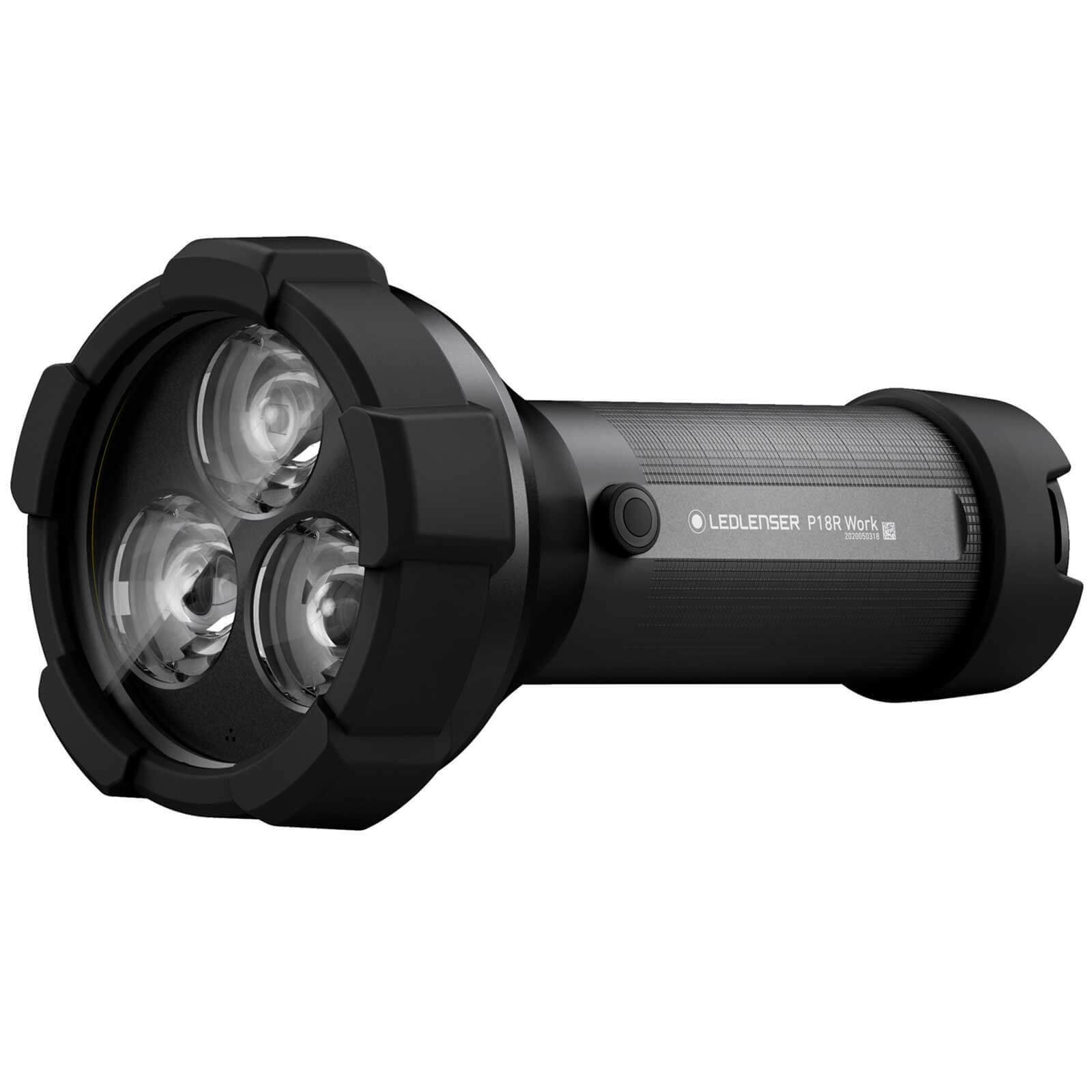 Image of LED Lenser P18R WORK Rechargeable LED Torch Black
