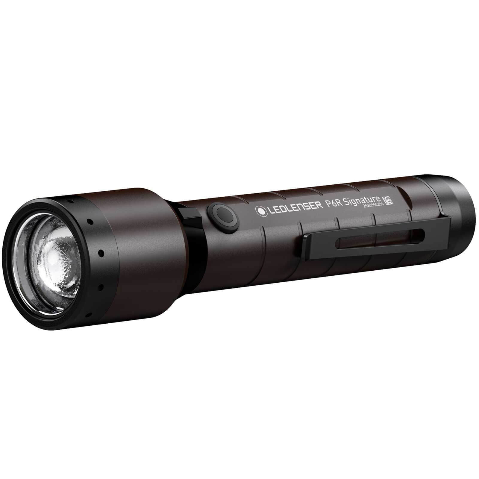 Image of LED Lenser P6R Signature Rechargeable LED Torch Black