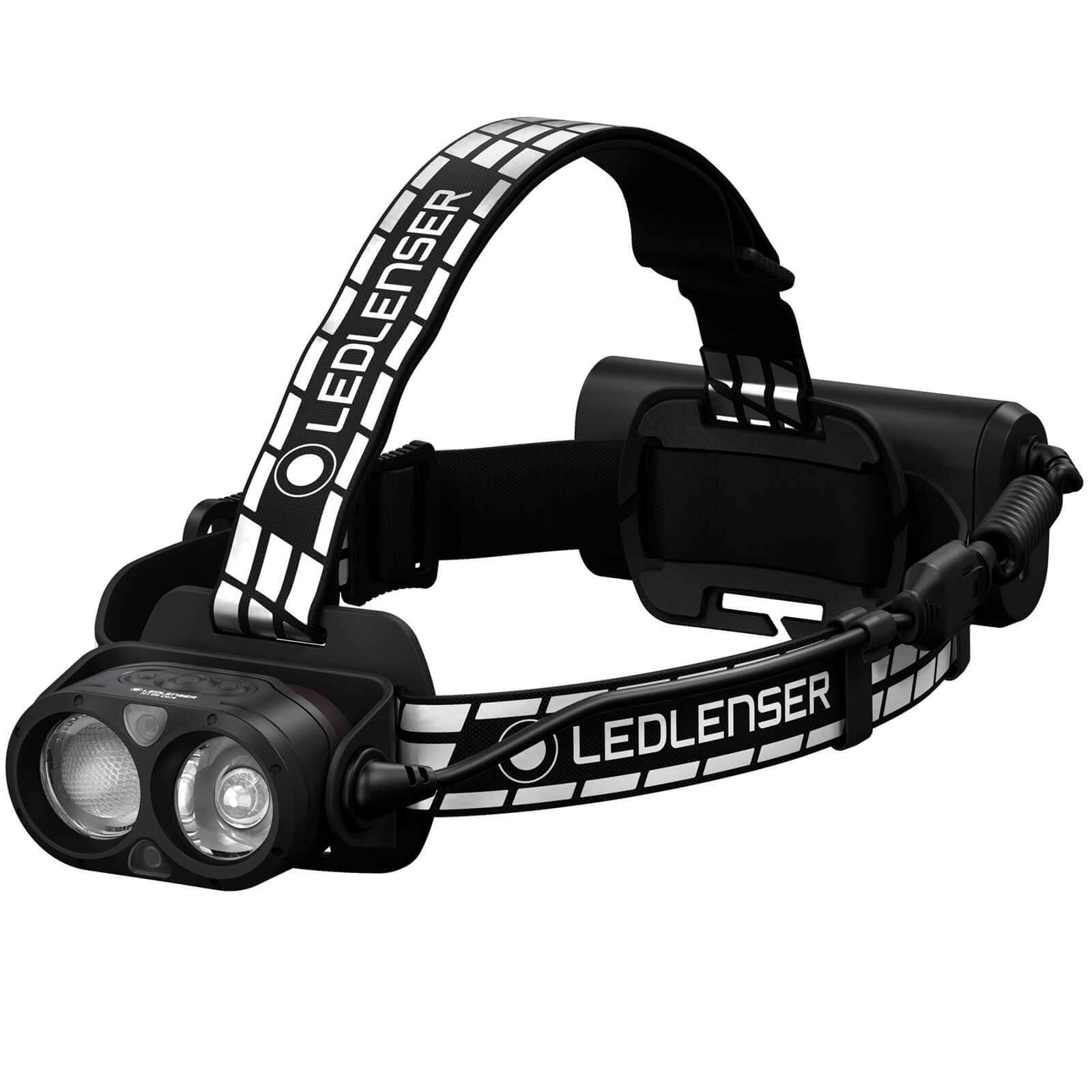 Image of LED Lenser H19R Signature Rechargeable LED Head Torch Black / White