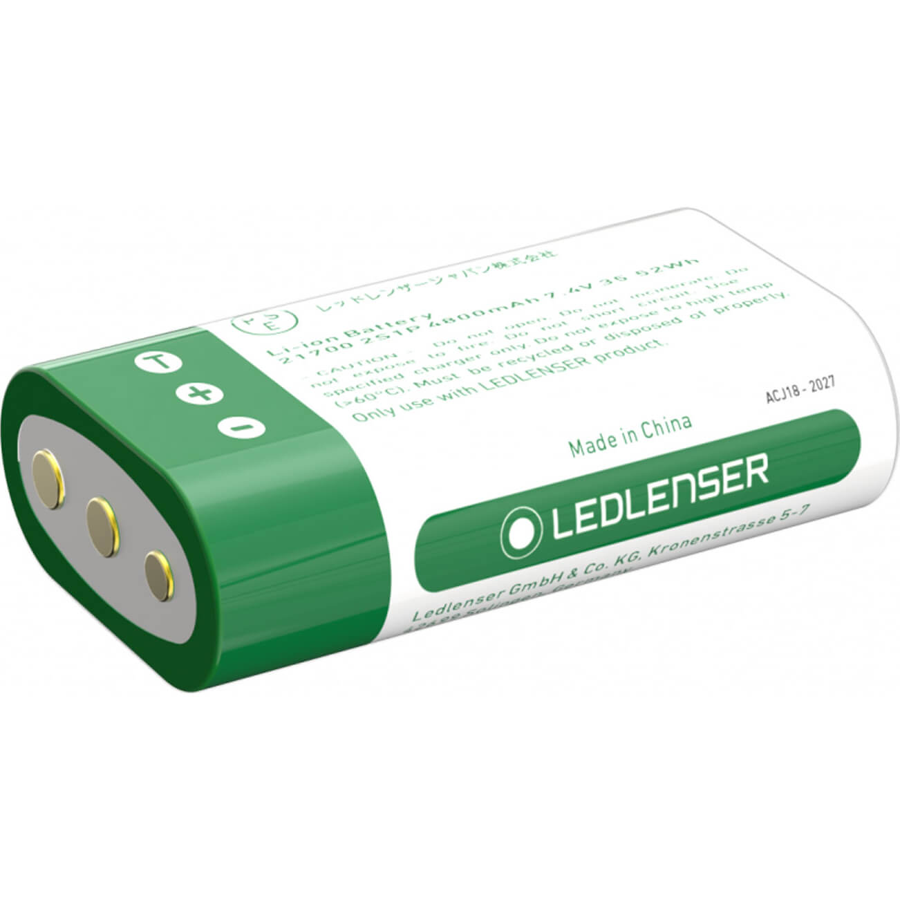 Image of LED Lenser Rechargeable Battery Pack for H15RC, H19RC, H15RW and H19RS