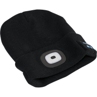 Sealey LED Worklight and Wireless Headphones Beanie Hat 