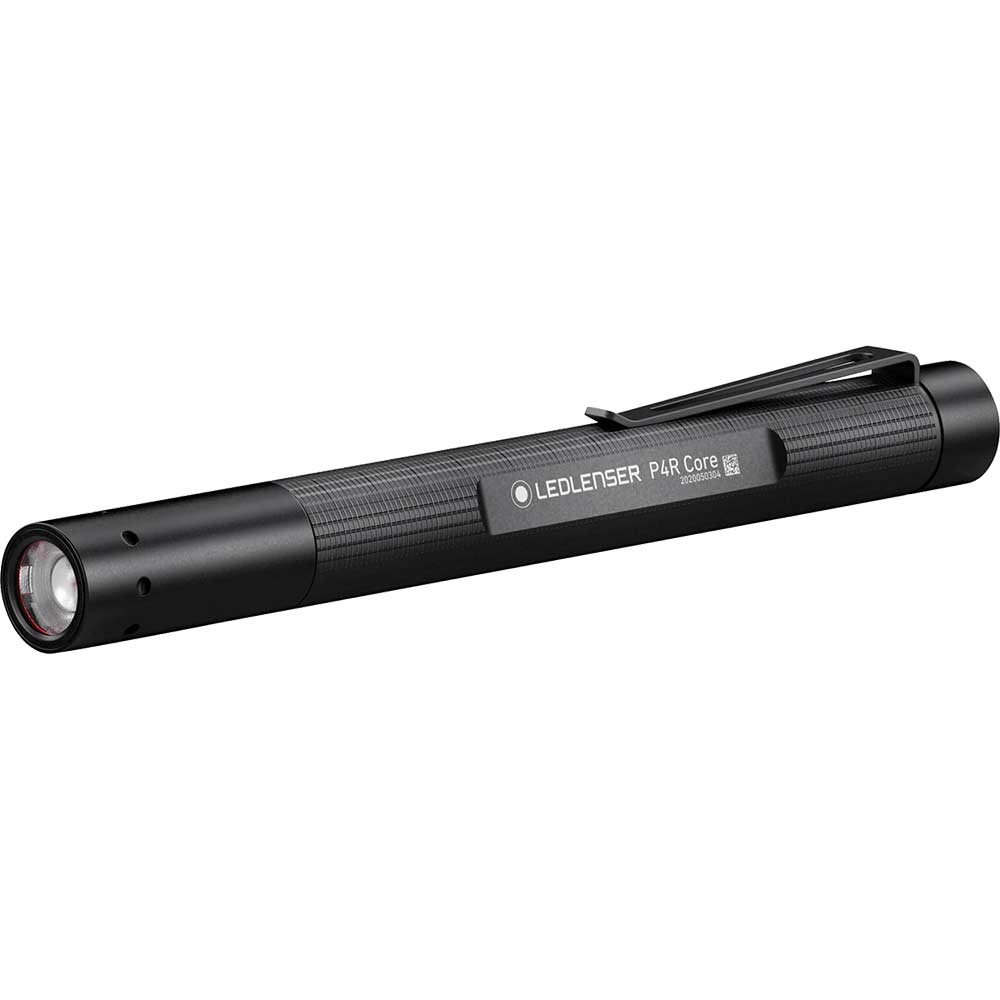 LED Lenser P4R CORE Rechargeable LED Torch Black