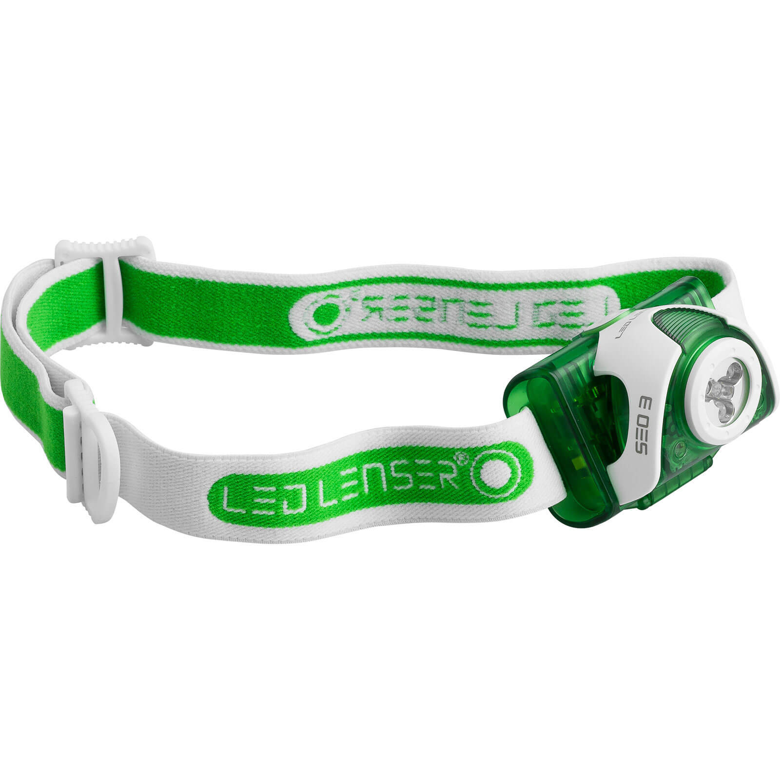 Image of LED Lenser SEO3 LED Head Torch Green