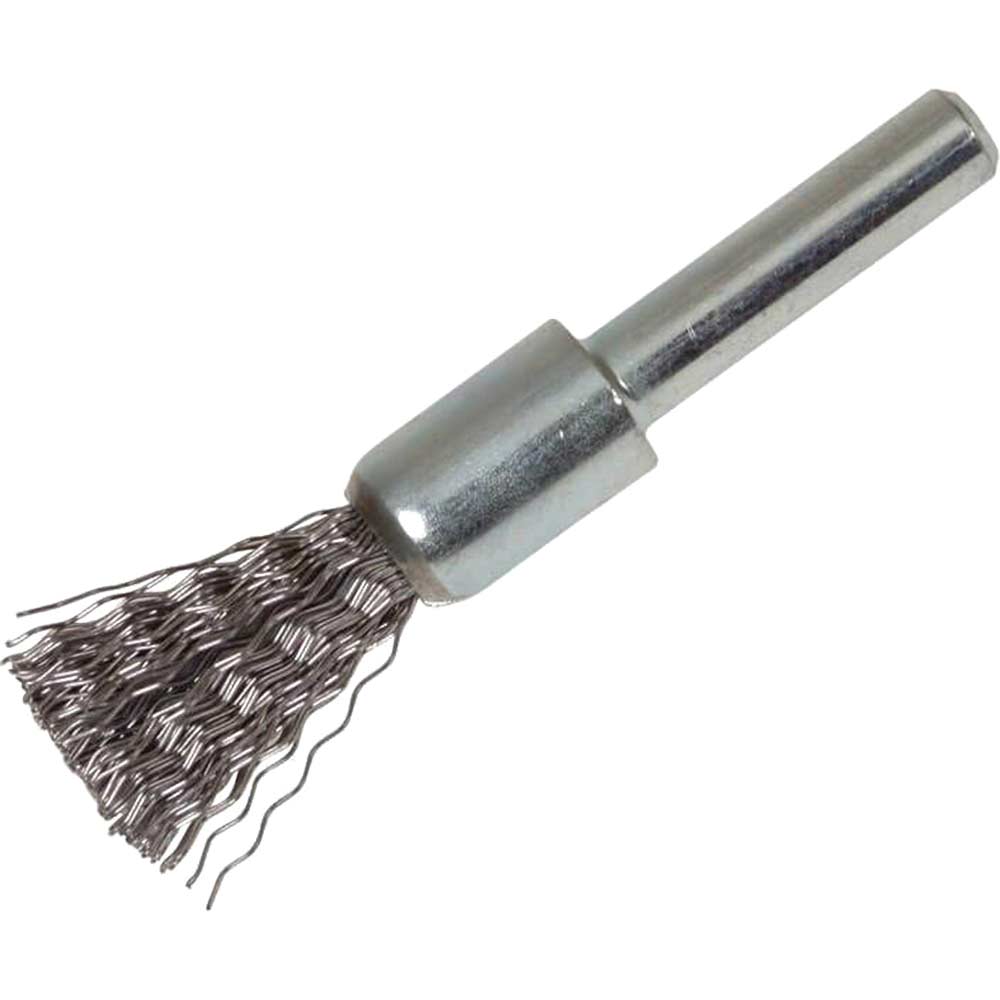 Lessmann Precision End Wire Brush 60mm 12mm 6mm Shank