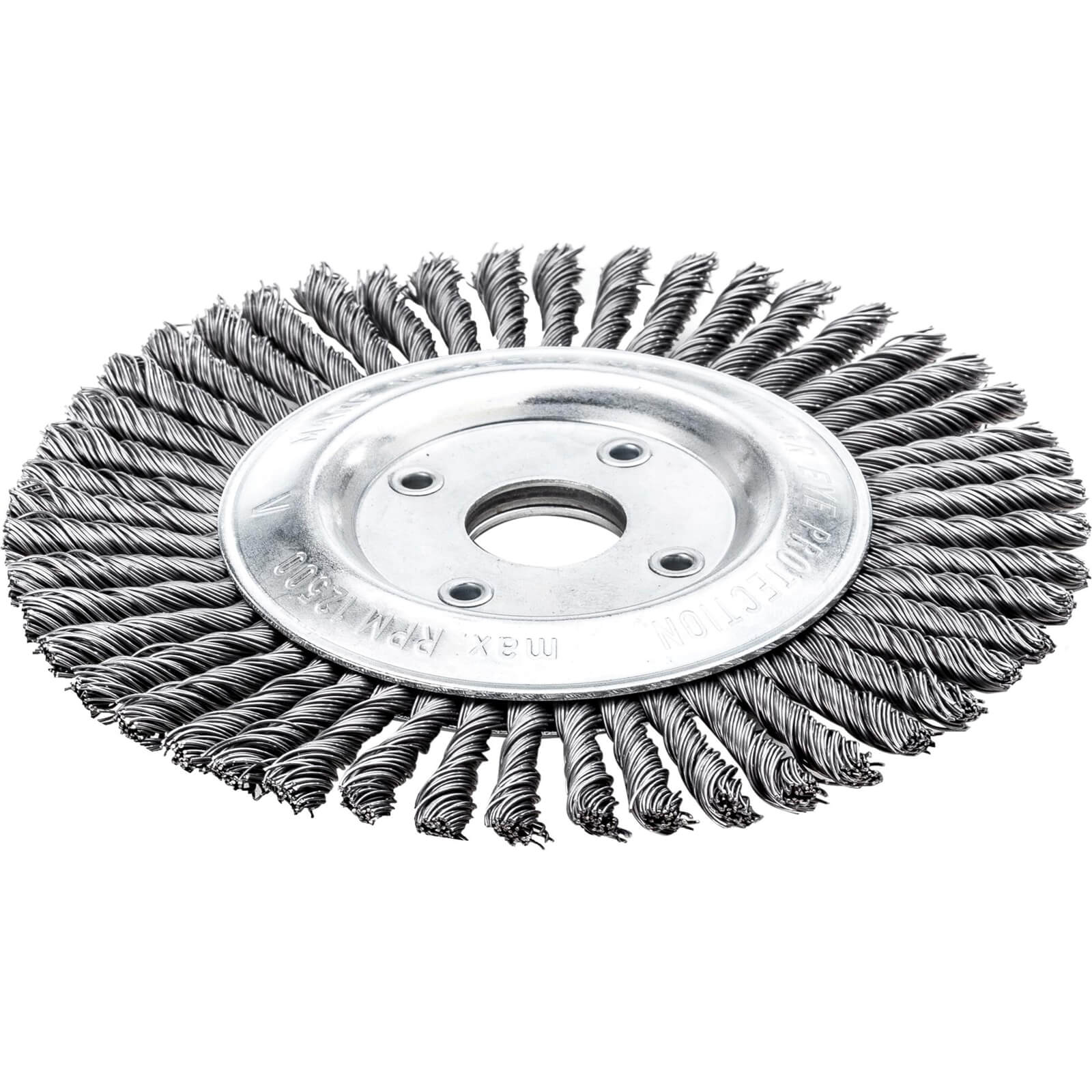 Image of Lessmann Pipeline Wire Wheel Brush 125mm 22.2mm Bore