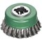 Lessmann X Lock Non Sparking Stainless Steel Wire Cup Brush  Lessmann X Lock Non Sparking Stainless Steel Wire Cup Brush
