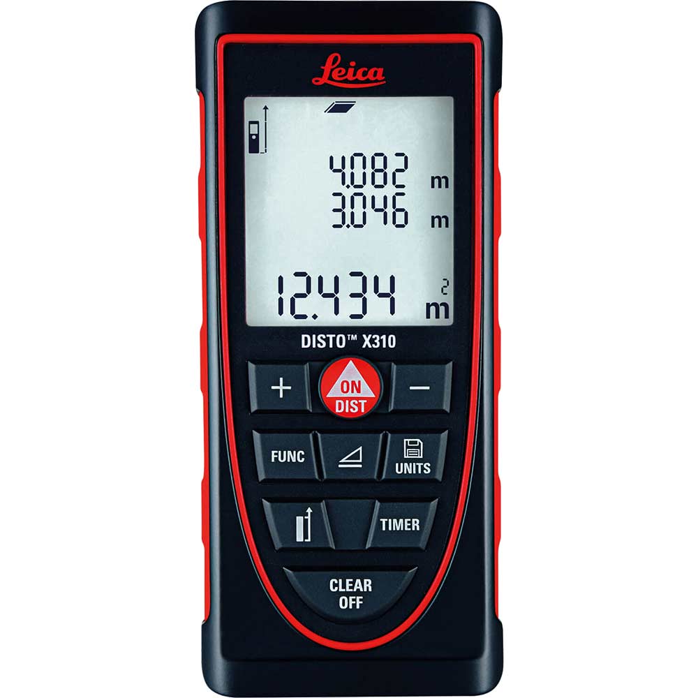 Image of Leica Geosystems Disto X310 Distance Laser Measure 120m / 393ft