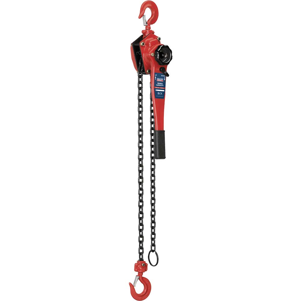 Sealey Chain Block Lifting Hoist 1500Kg