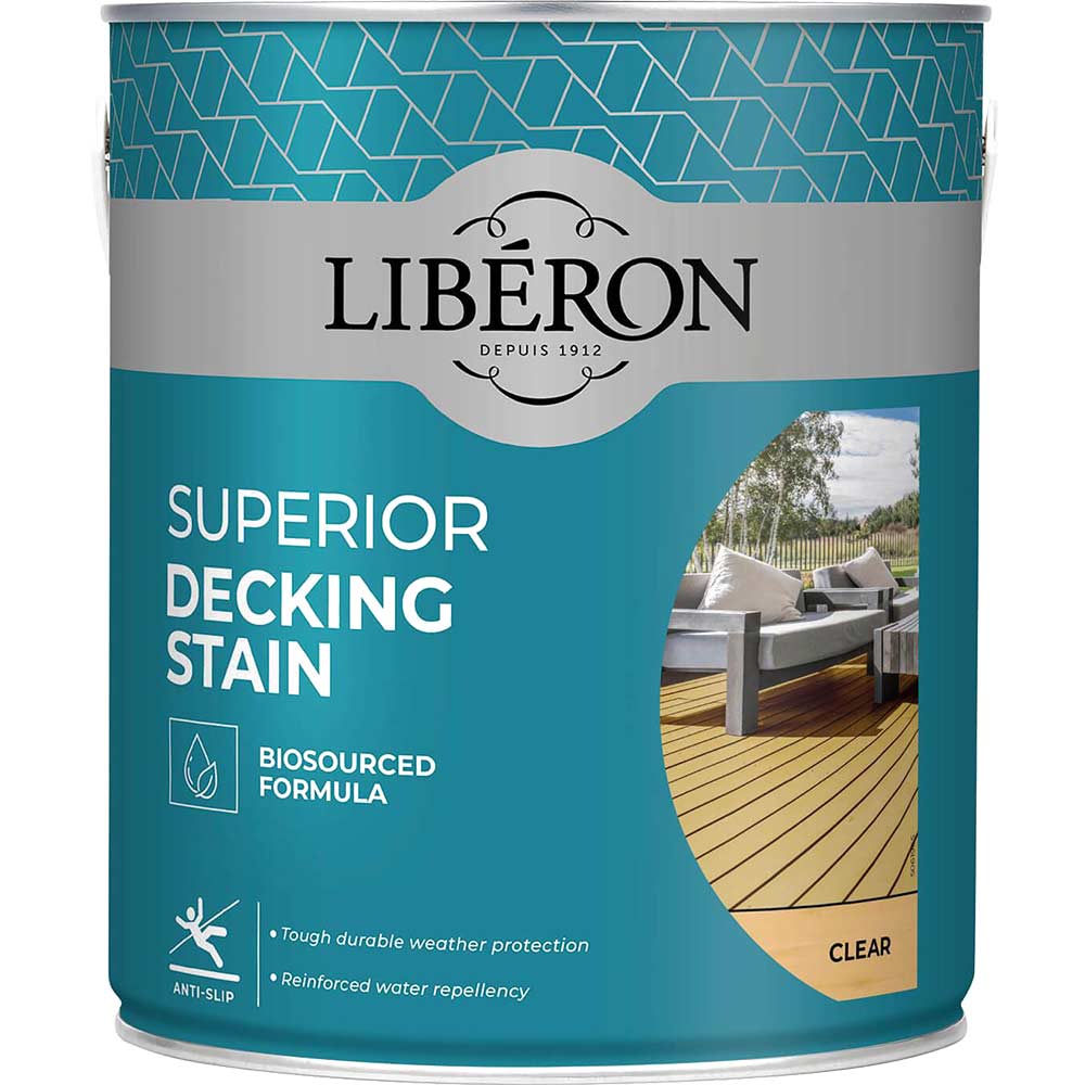 Liberon Superior Decking Stain Clear 2.5l