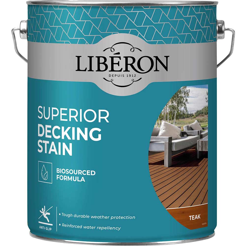 Liberon Superior Decking Stain Teak 5l