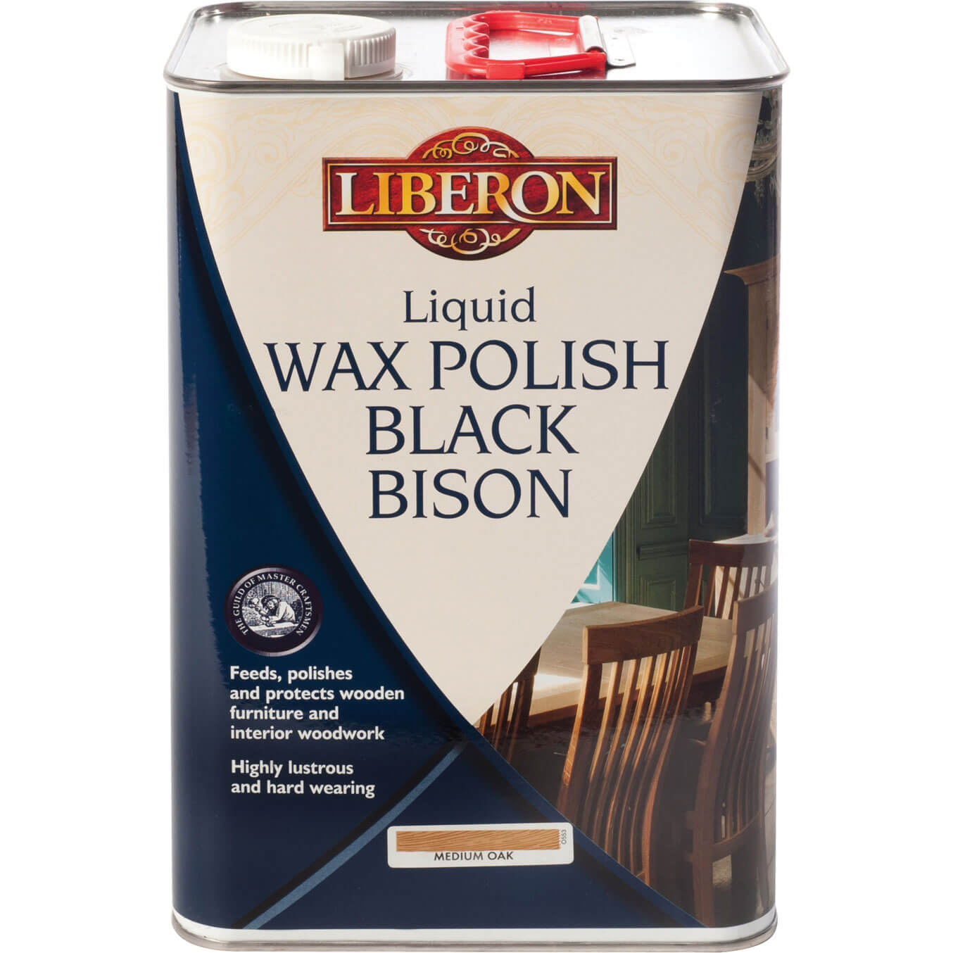 Image of Liberon Black Bison Liquid Wax Clear 5l