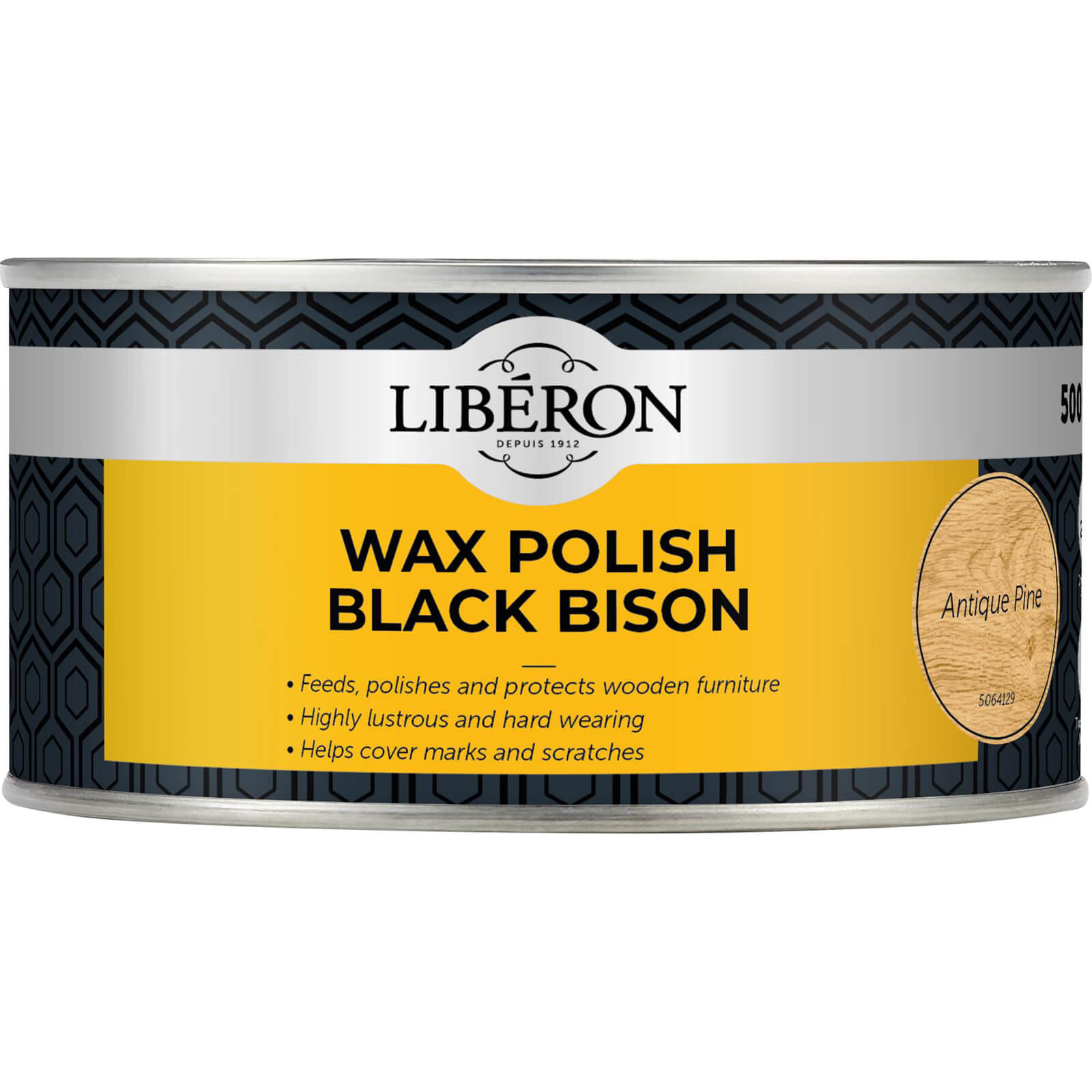 Photos - Varnish Liberon Bison Paste Wax Pine 500ml 