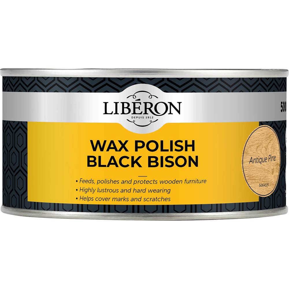 Photos - Varnish Liberon Bison Paste Wax Pine 500ml 