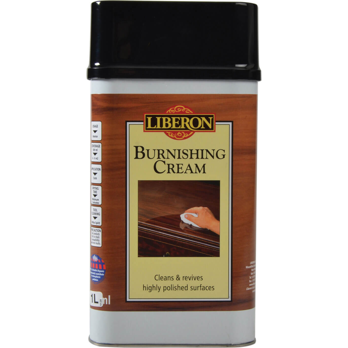 Image of Liberon Burnishing Cream 1l