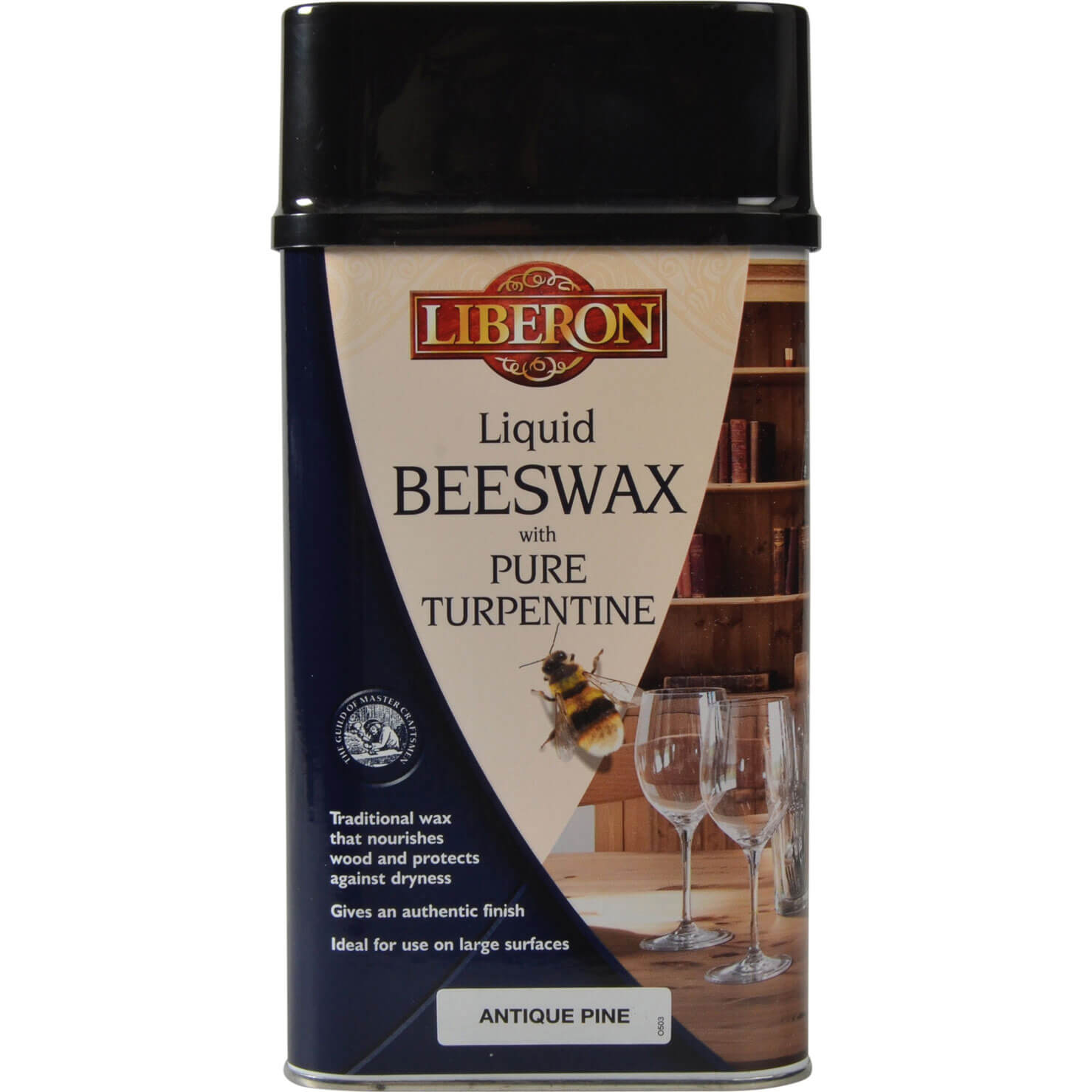 Image of Liberon Beeswax Liquid Antique Pine 1l