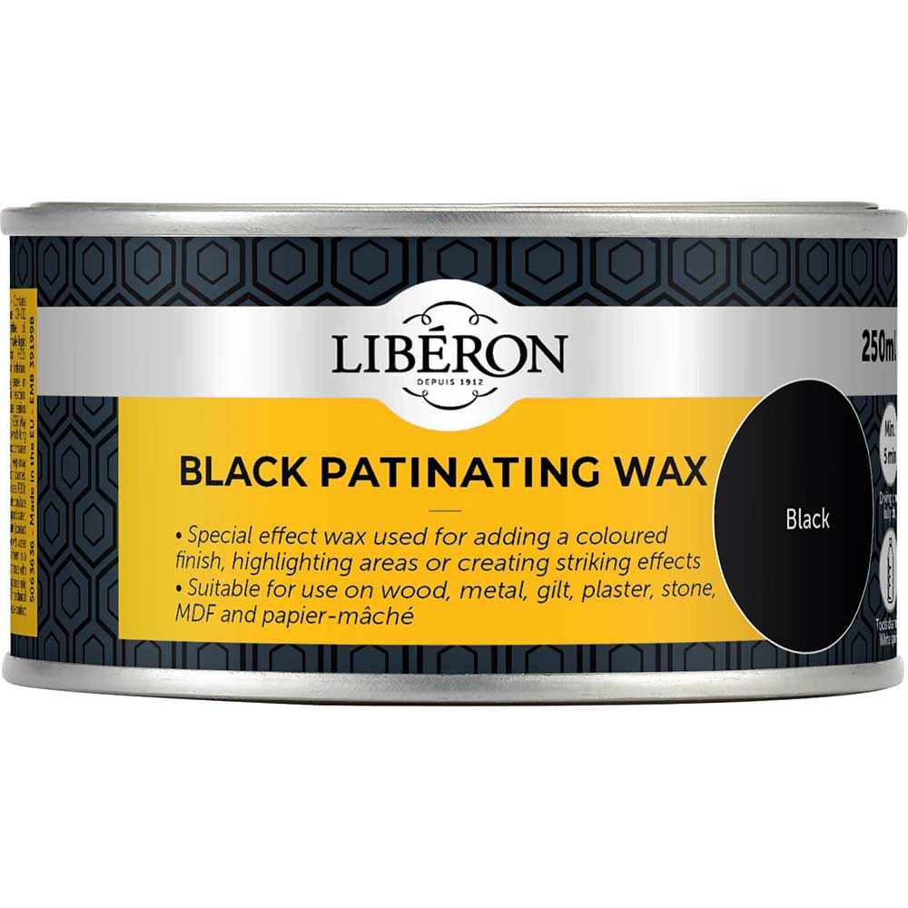 Liberon Patinating Wax Black 250ml