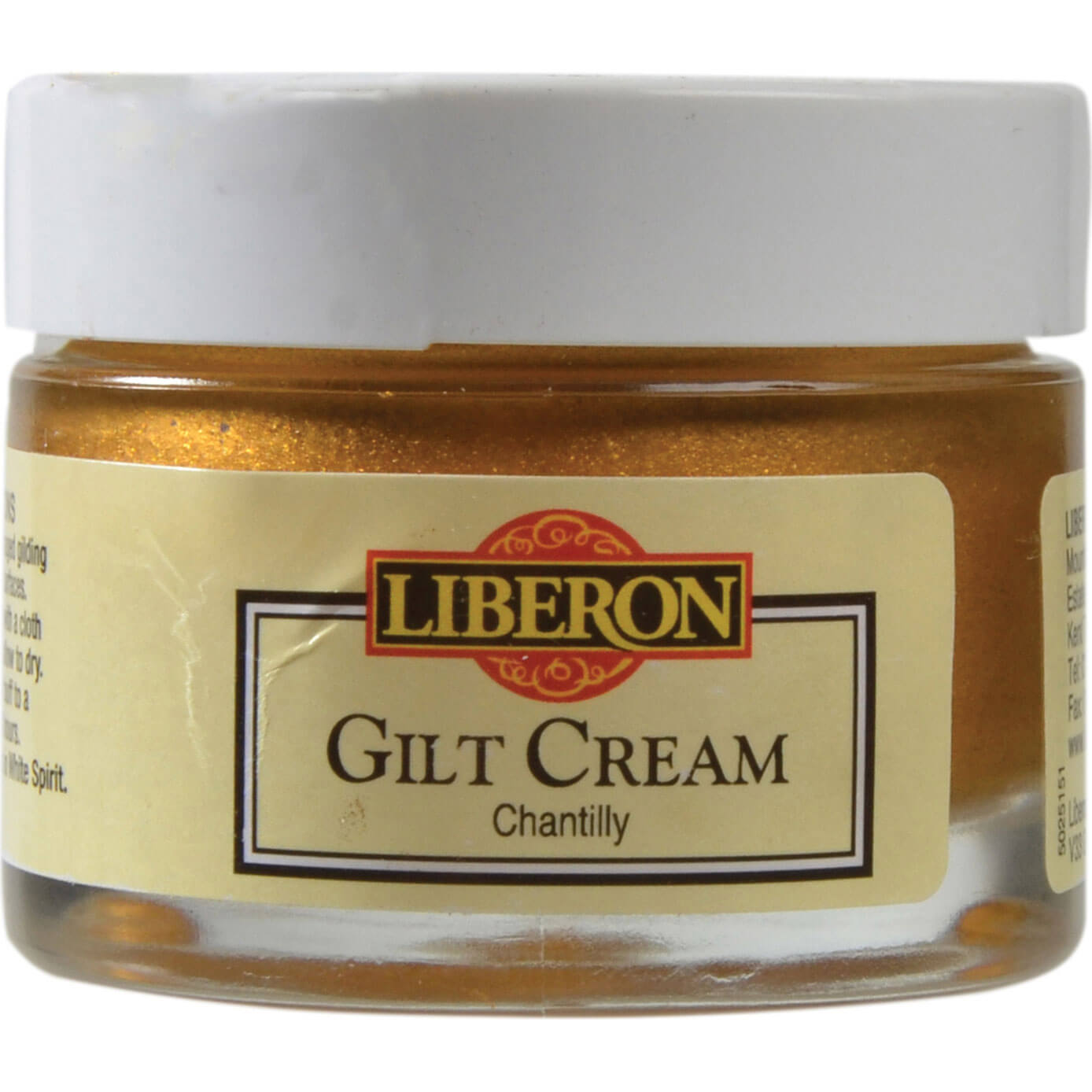 Image of Liberon Gilt Cream 30ml Chantilly