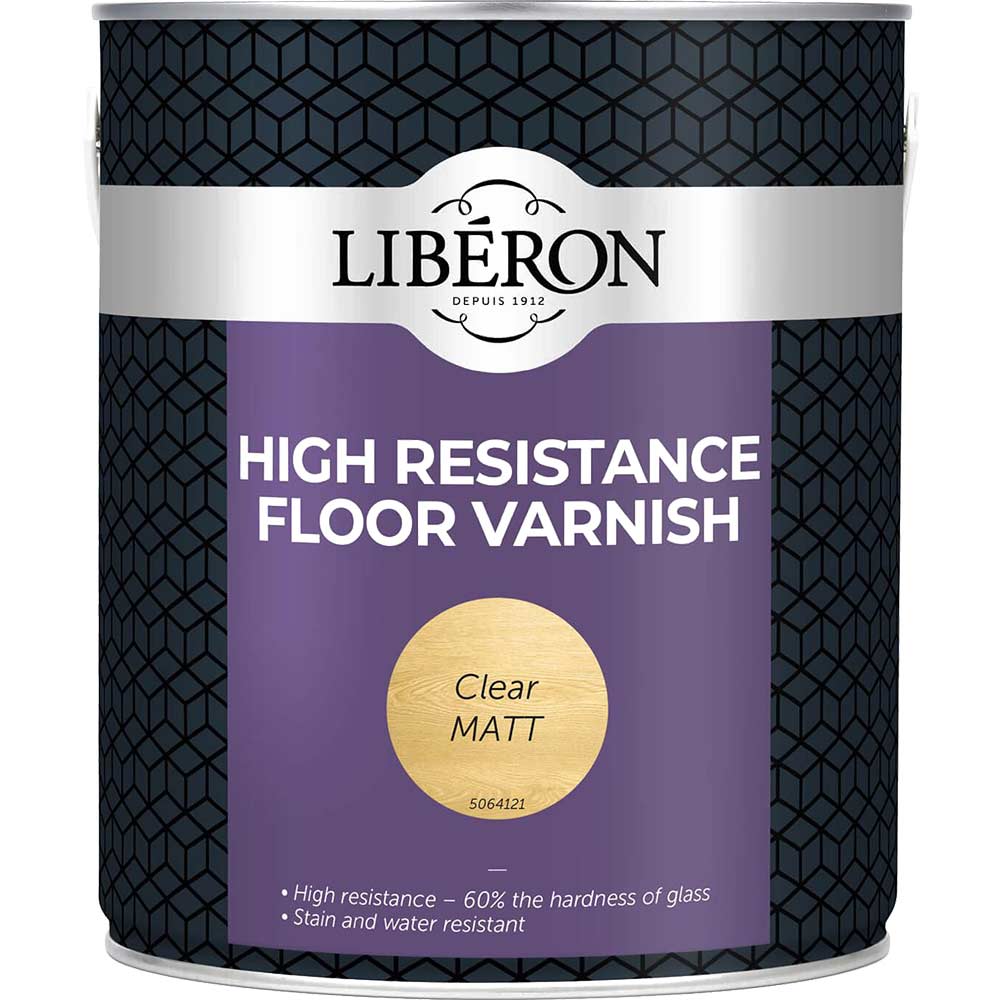 Liberon High Resistance Floor Varnish 2.5l Clear Matt