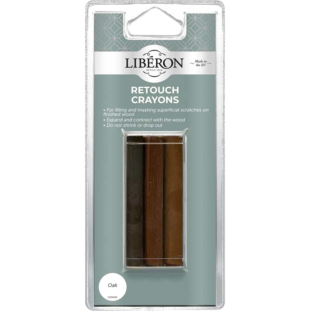 Liberon Retouch Crayons Oak Pack of 3