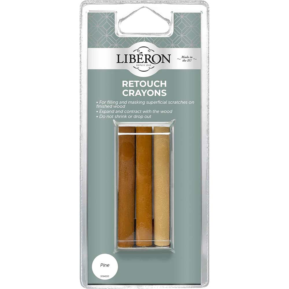 Liberon Retouch Crayons Pine Pack of 3
