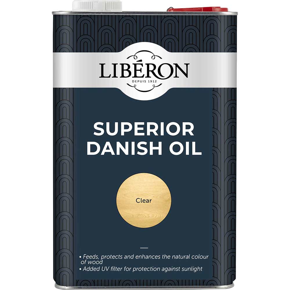 Photos - Varnish Liberon Superior Danish Oil 5l LIBSDO5LN 