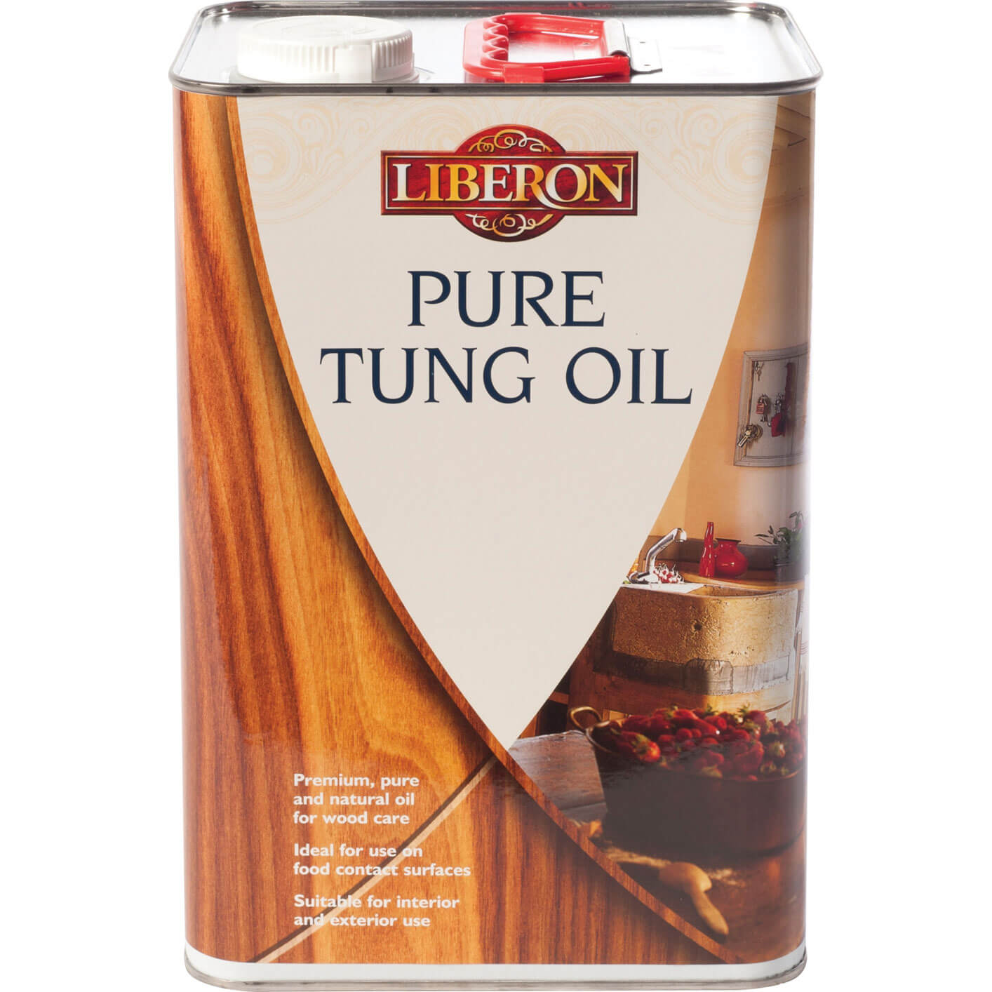 Image of Liberon Pure Tung Oil 5l