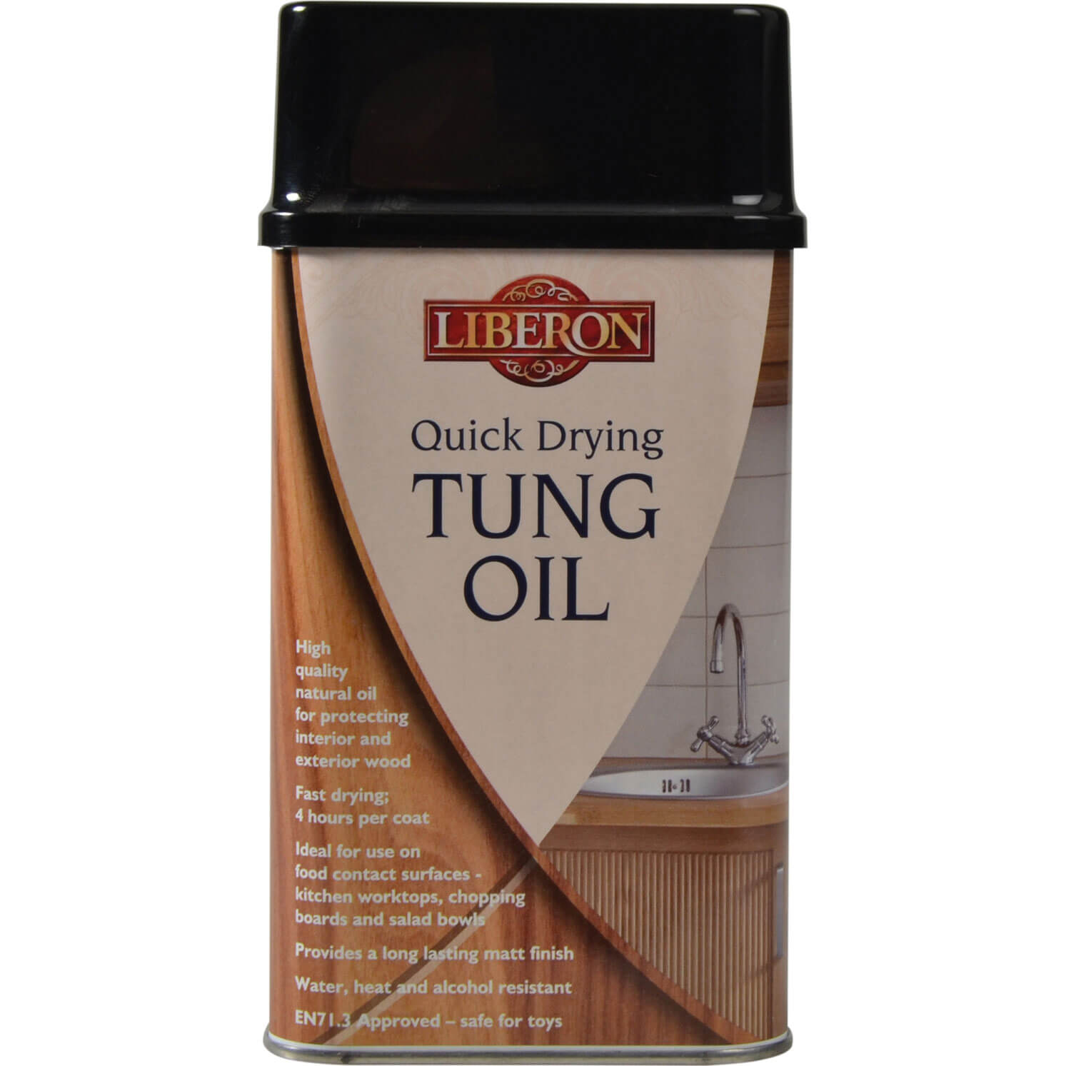 Image of Liberon Quick Drying Tung Oil 1l