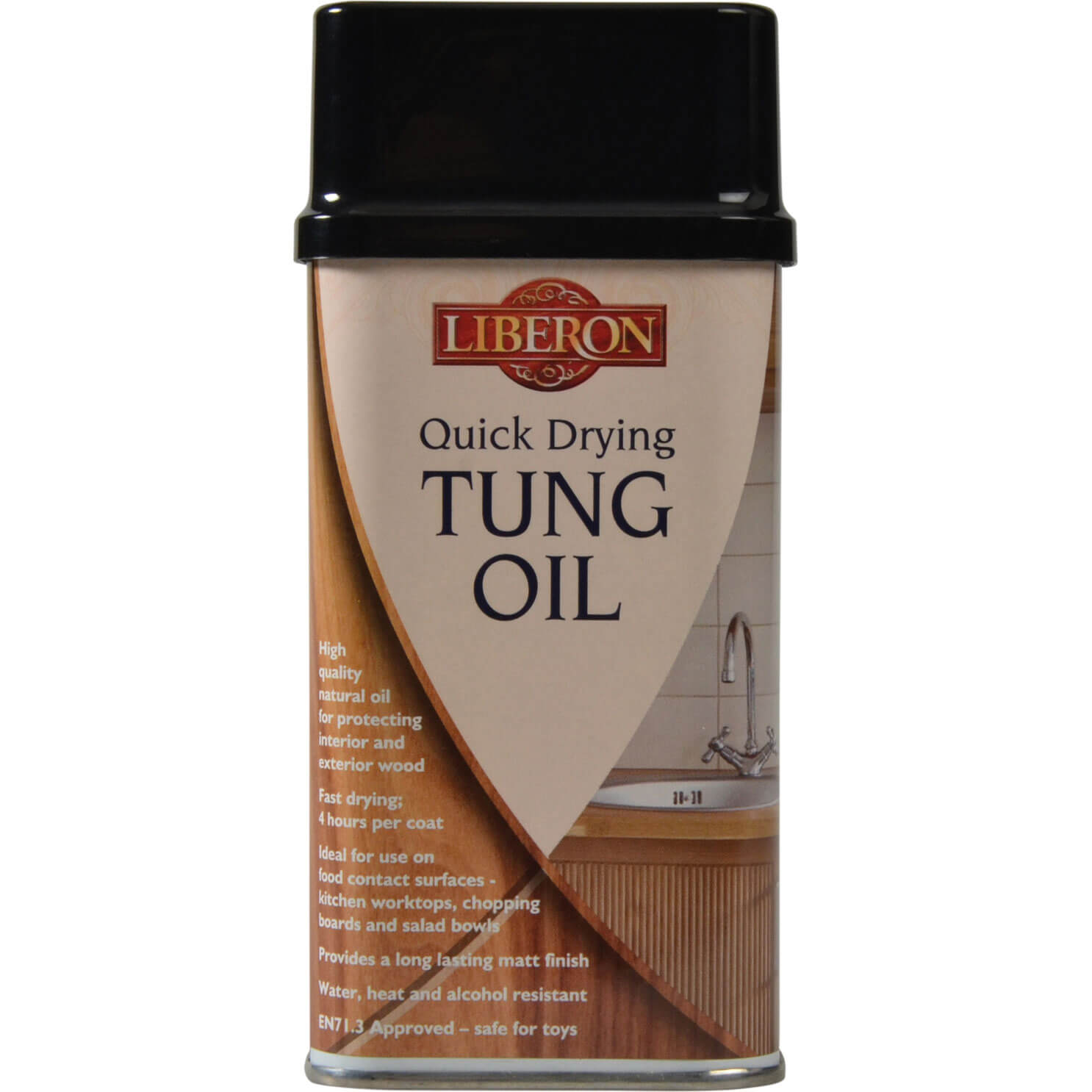 Image of Liberon Quick Drying Tung Oil 250ml